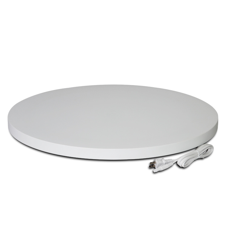 

60cm / 24" 80KG Loading 360 3D Rotating Display Stand Turntable 110-220V