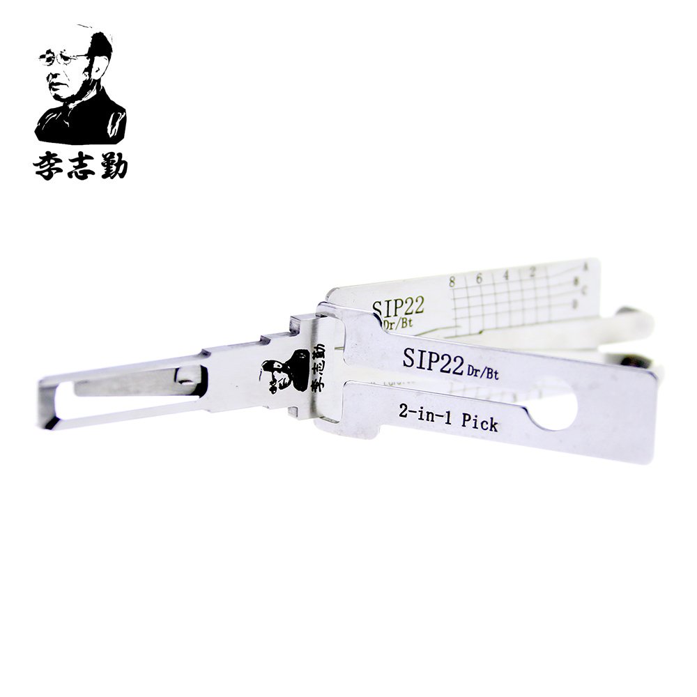 

hot sale best lishi auto tools 2in1 pick Lishi Lishi Fiat SIP22 2 in 1 lock pick and decoder