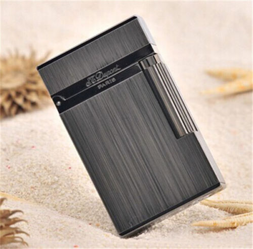 

HOT SELL NEW S.T Memorial Black brushed lighter Bright Sound ! free shipping 17#