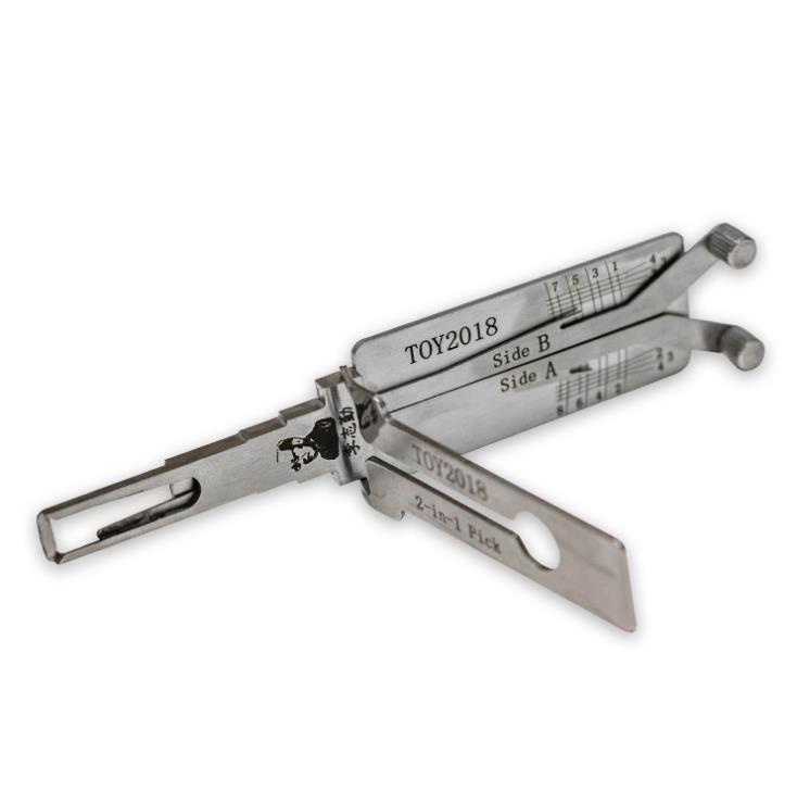 

NEW Genuine LISHI TOY2018 2IN1 lock pick and decoder genuine For TOYOTA 2018