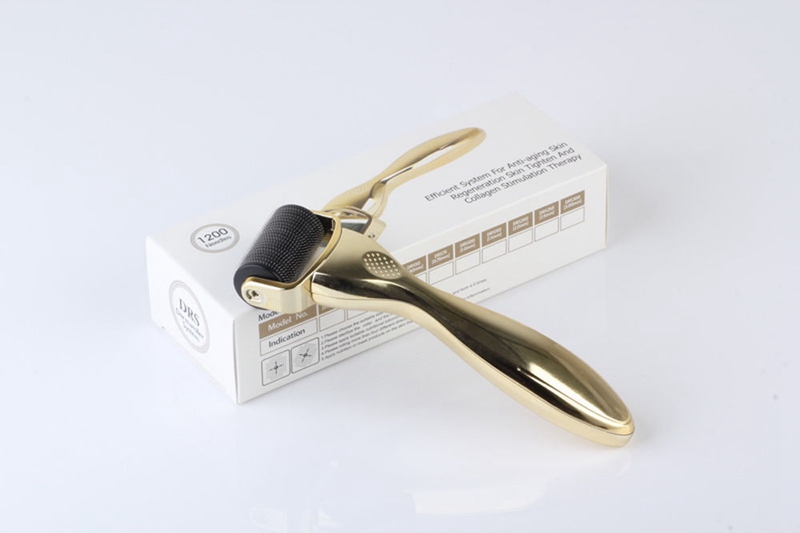 

1200 Microneedle Derma Roller DRS Titanium Micro Needle System Skin Care SPA Rejuvenation Therapy Anti Acne Scar CE