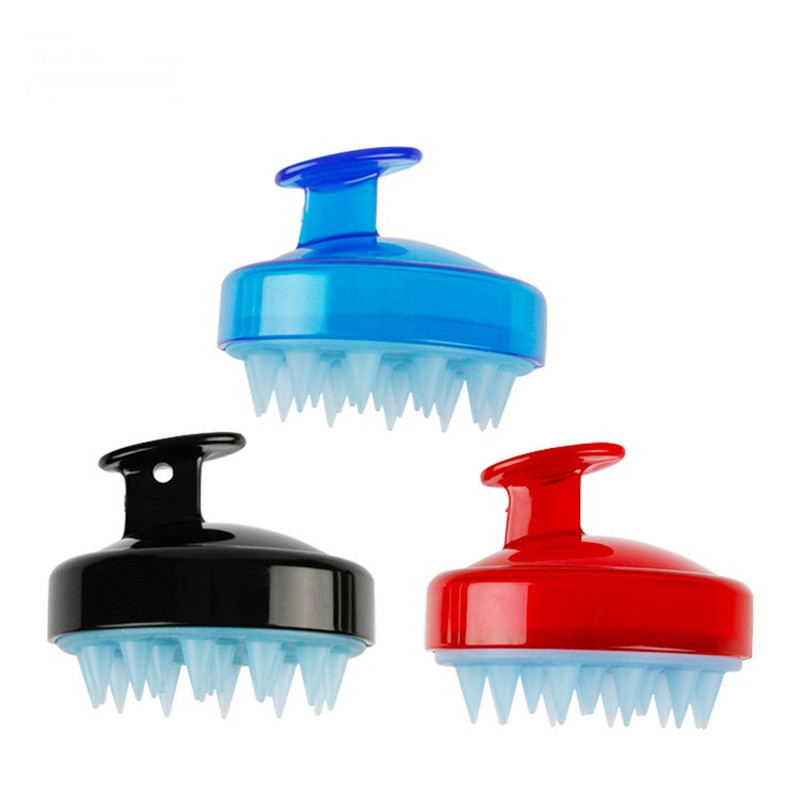 

Head Hair Washing Scalp Shampoo Air Brush Comb Soft Massager Brushes Silicone Cleaning Care Tool Healthy Reduce Hair Loss