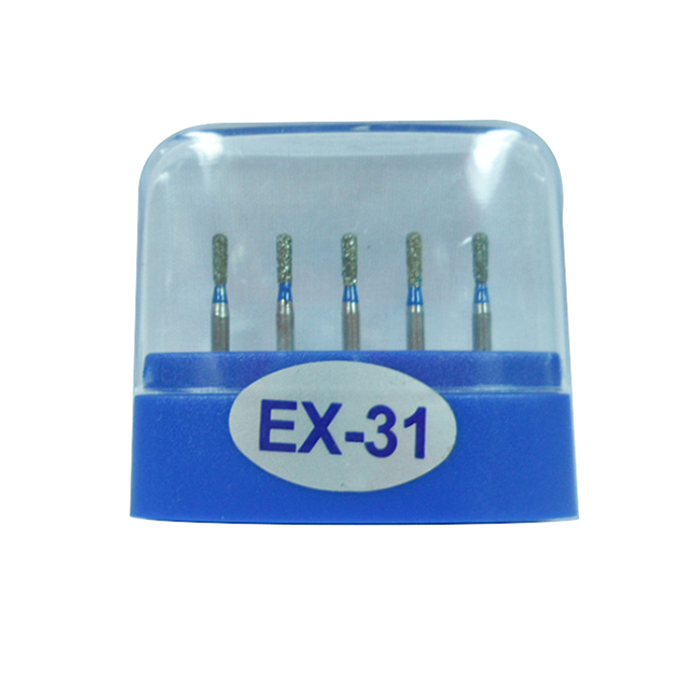 

1 Pack(5pcs) EX-31 Dental Diamond Burs Medium FG 1.6M for Dental High Speed Handpiece Many Models Available