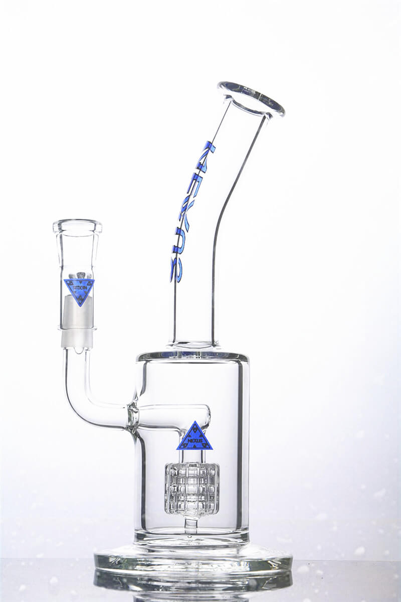 

NEXUS Glass Dab Oil Rigs hookahs Glass Bong with Matrix Perc 8.5 Inches and 14mm Joint