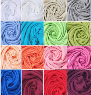 

40pcs Pashmina Cashmere Silk Solid Shawl Wrap Unisex Scarf Women's Scarf Pure 40 Color Scarf