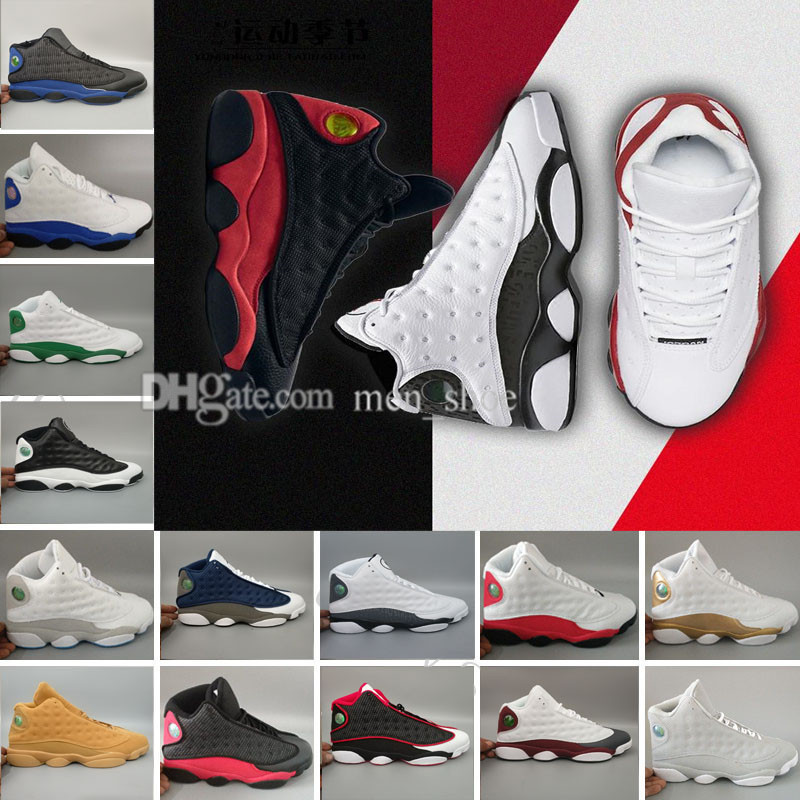 

New 13 Basketball Shoes Winter Wheat Jinfeng Elements Gold Men 13s Basketball Sneakers Sports Sneakers Size 8.0-13 Size 41-47, #10