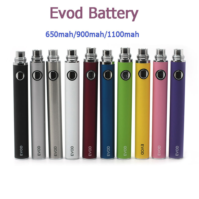 

EVOD Battery 650/900/1100 mAh Vape Pen Variable Voltage Batteries Capacity For 510 Thread MT3 CE4 Protank Atomizer E Cigarette