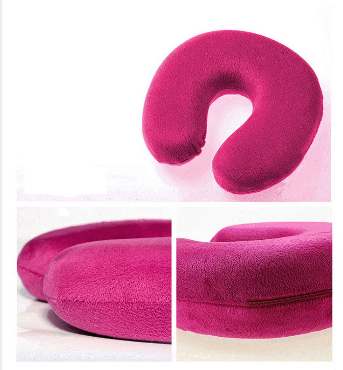 

Auto Car Seat pillow headrest cushion Universal Fit SUV sedans front/back seat automotive parts space memory foam soft U shaped