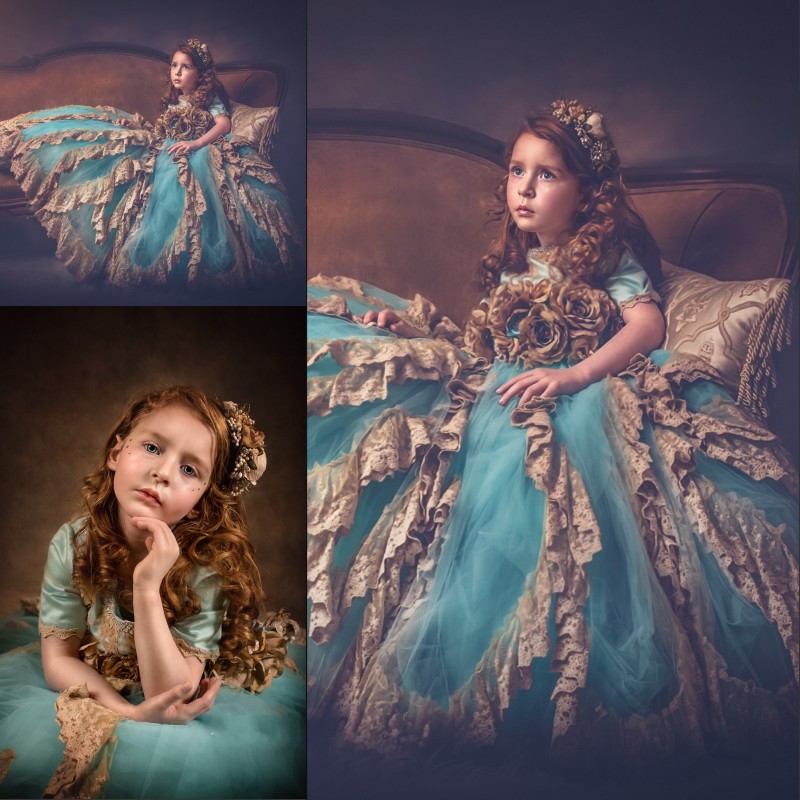 

Graceful Vintage Girls Pageant Dress Jewel Neck Beads Lace Applique Short Sleeves Flower Girl Dress Lovely Princess Toddler Birthday Dresses, Brown