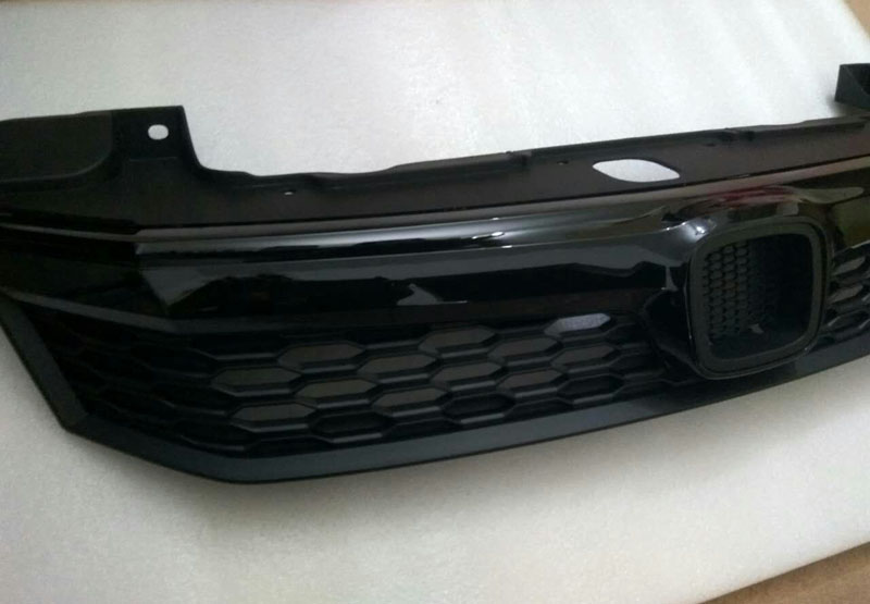 

High quality ABS Front Black Grill Grille Refit For Honda civic 2012-2014