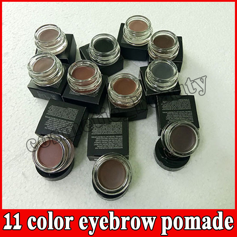 

Makeup Eyebrow Enhancers Pomade 11 Colors With Retail Package Waterproof Cream Long Lasting Natural