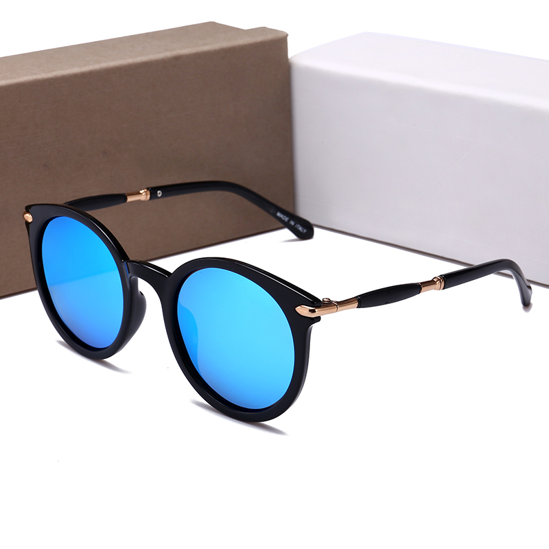 

Luxury Women Brand Designer 55023 Oval Sunglasses Fashion Cat Eye Shade Sunglasses Vintage Style High Quality UV Protection Mirror Lenses