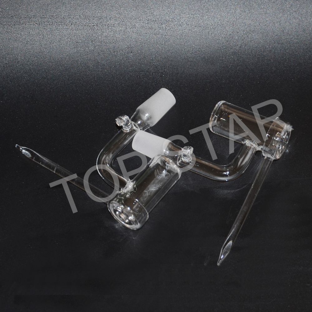 

3mm Thick Quartz Ebanger Nail 14mm Male with quartz carb cap Fit 20mm Heating Coil