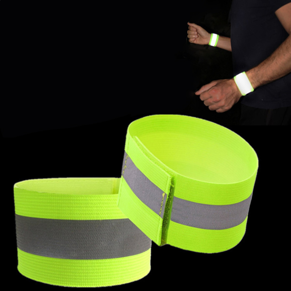 

Ultralight Safety Reflective Warning 3m Band Belt Arm Leg ankle Straps for Outdoor Sports Accessories Night Cycling Protector Angel, Red