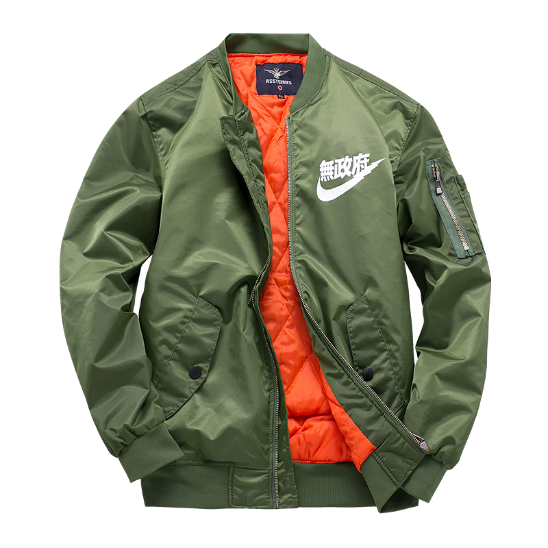 nike kanji bomber jacket