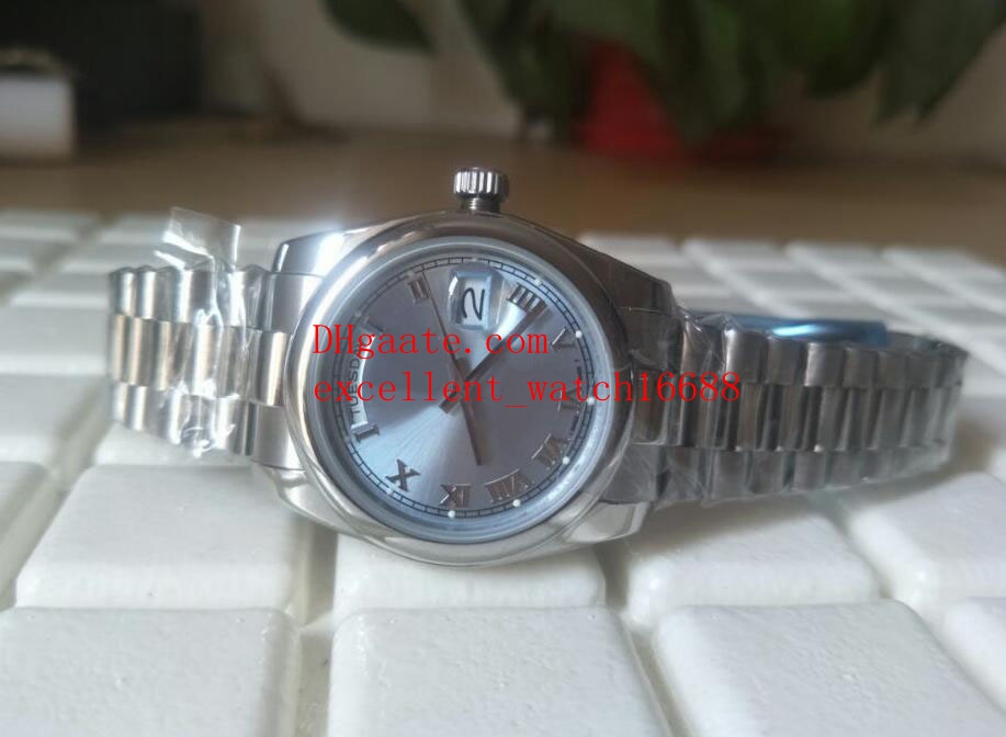 

Hot Selling Unisex Wristwatches 36 mm 118206 Roman Dial Asia 2813 Movement Automatic Unisex Watch Watches Stainless Steel