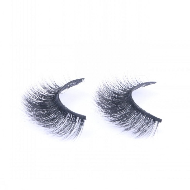 

Private Logo Mink Eyelashes Comfortable Soft Full Strip Lahses Natural Long Black Eyelash Extensions For Beauty Makeup