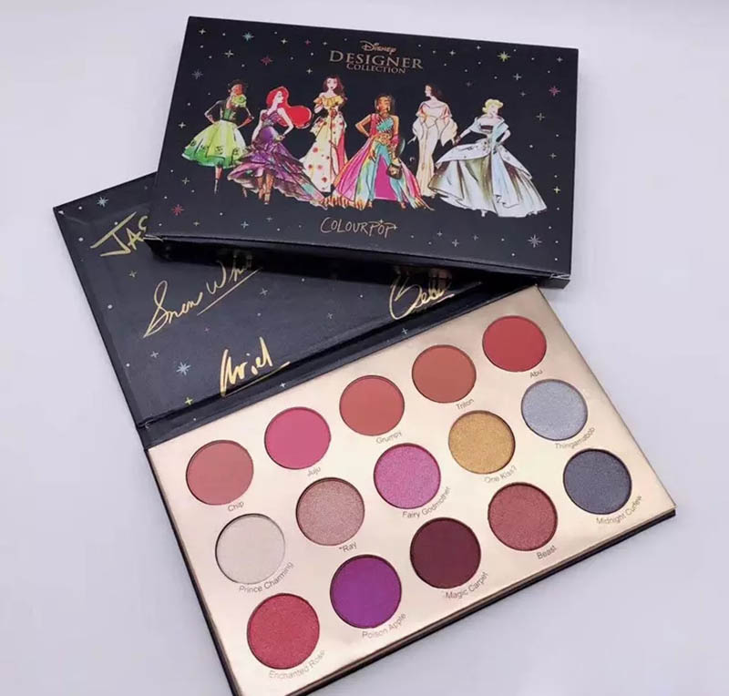 

New makeup colourpop designer collection 15 color eyeshadow palette eyeshadow palettes DHL free shipping, Multi