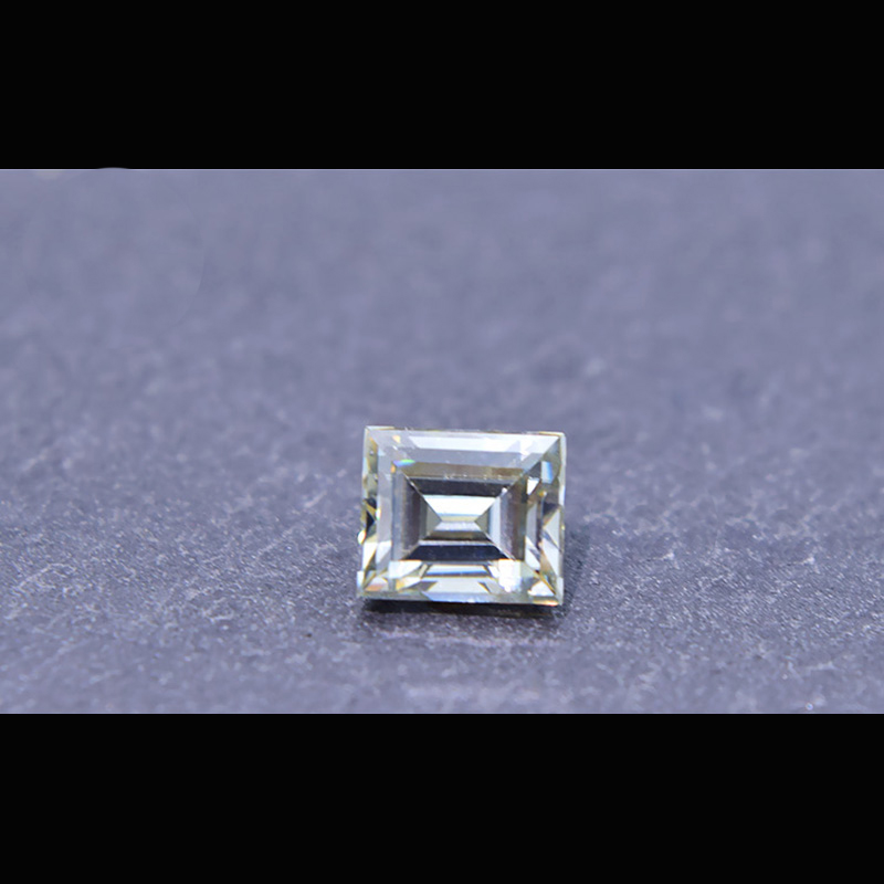 

0.5Ct(3*5MM) Rectangular Cut Lab Diamond Moissanite Stone D/F Color VVS Clarity Perfect 3EX Cut Synthetic Certified Diamond Test Positive