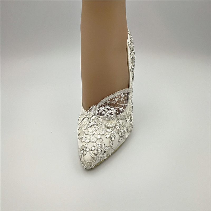 shoes with satin ribbon