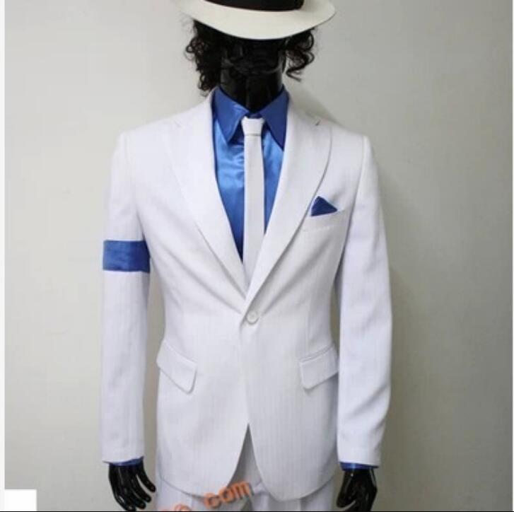 

XXS-6XL 2018 Men clothing Michael Jackson dangerous Suit Plus size formal dress nightclub DJ dance performance Costume, Black