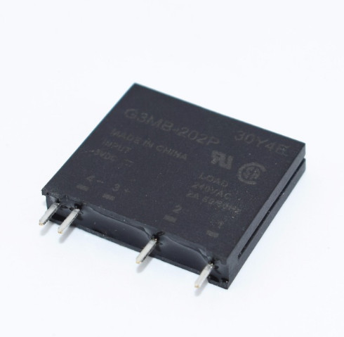 Relè a stato solido G3MB-202P DC-AC PCB SSR in 5VDC Out 240V AC 2A