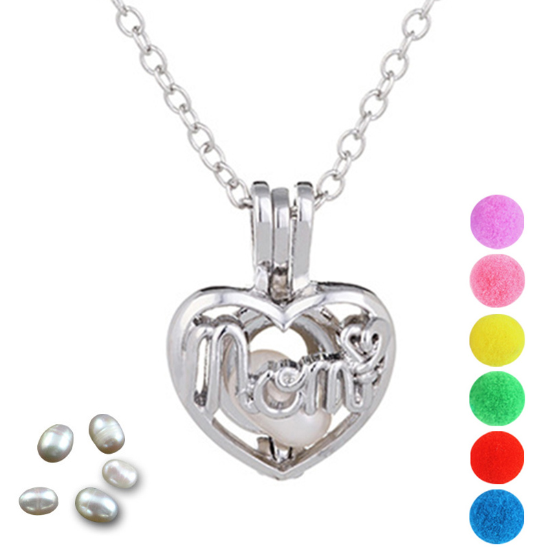 Lot of 3 Silver Plated Hollowed Apple Shaped Cage Locket Pendant Charm Findings