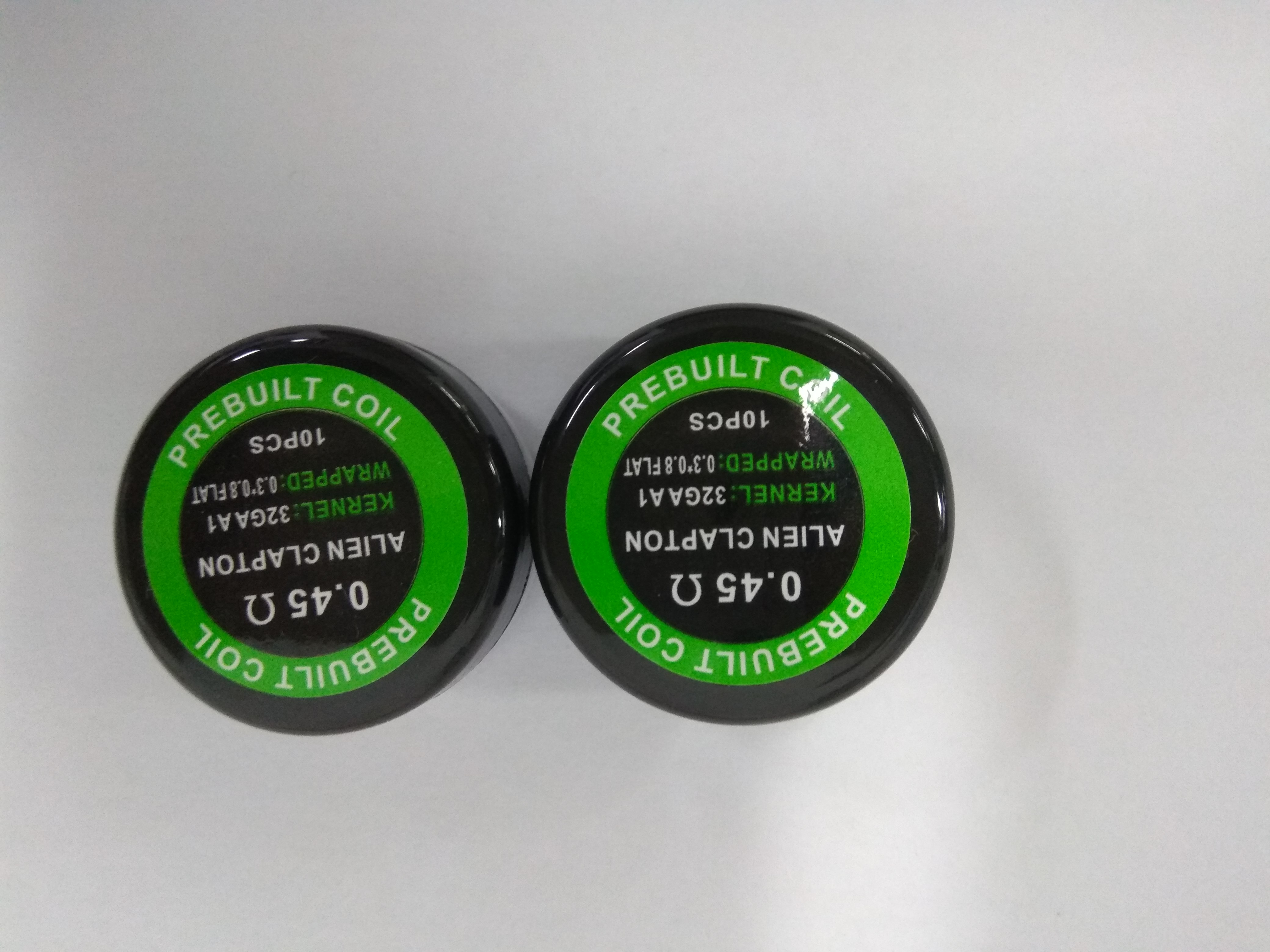 

Heating Wires 0.45 ohm Resistance 2018 Alien Coil Wire Electronic Cigarette Sold by Free DHL