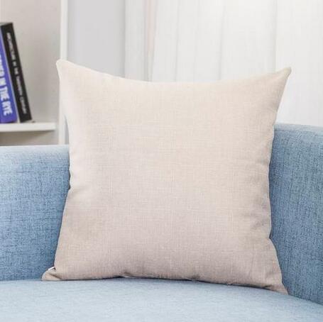 

18 X 18" Decorative Cotton Linen Throw Pillow Cover Cushion Case Pillow Case For Living Room