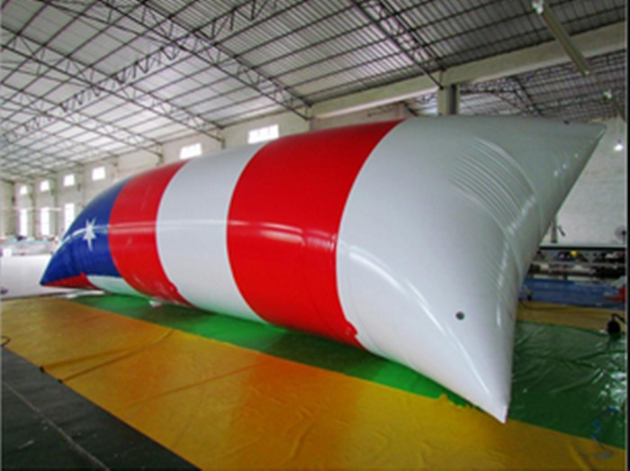 

Delivery To The Door 9m*3m Inflatable Blob Jumping Water Air Bag Catapult Blob Inflatable Jumping Pillow And Send A Aelectric Pump