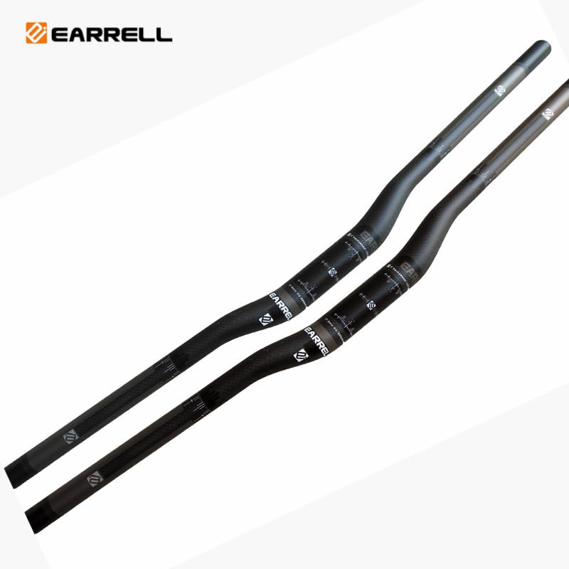 

EARRELL High Qanlity carbon Road Bike Handlebar riser brompton Matte Riser / Flat Bar Bicycle carbon fibre Handlebars Bike Parts