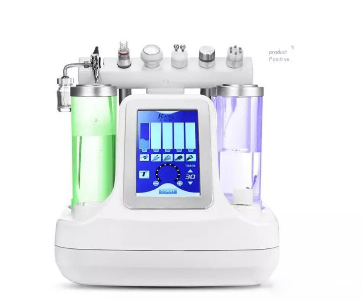 5 in 1, ,6 in 1, 7 in 1 bio rf cold hammer hydro microdermabrasion water hydra dermabrasion spa facial skin pore cleaning machine.
