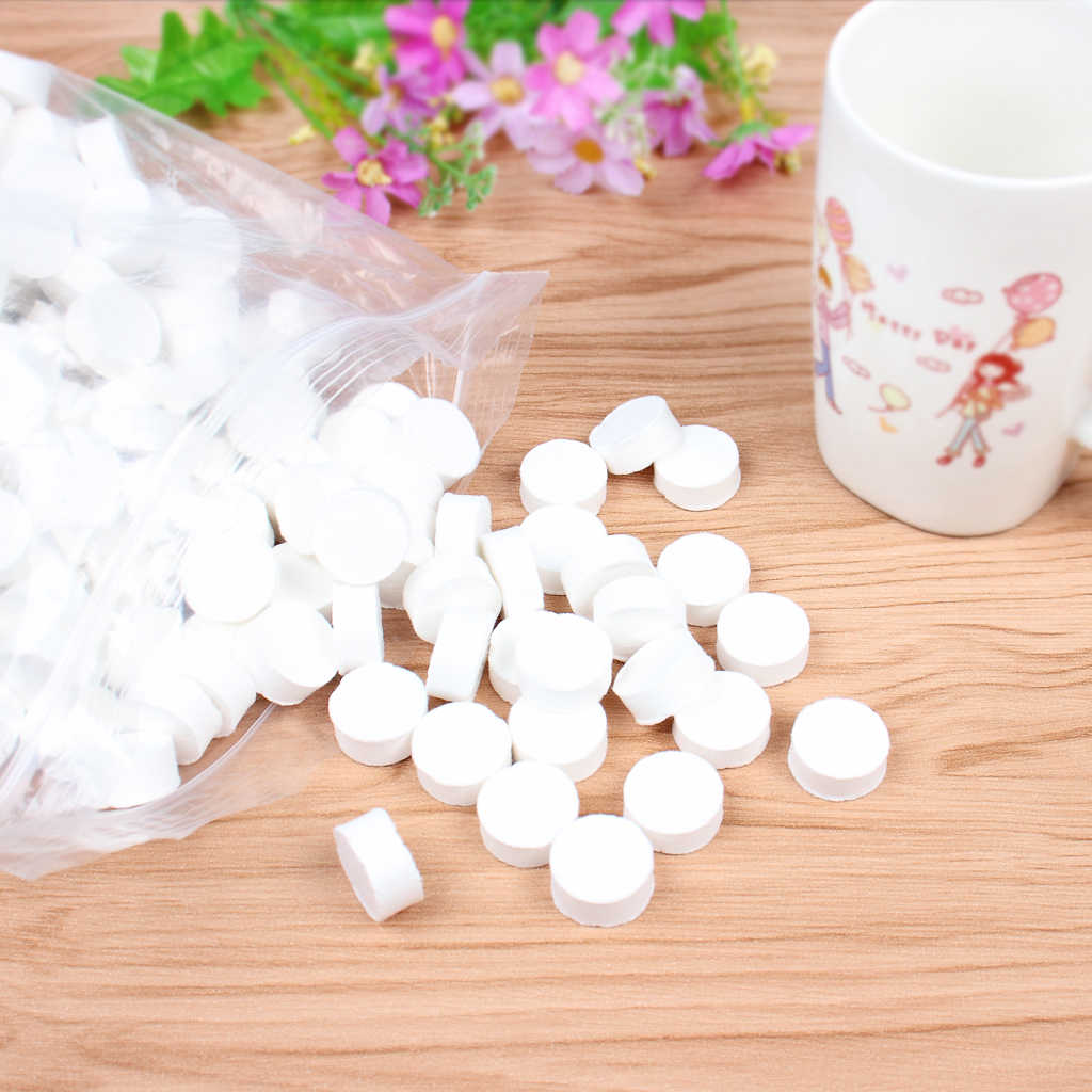 

Multi-Purpose 500Pcs/pack Compressed Towel Biodegradable Camping Wipes Toilet Paper Tablets Reusable For Travel Home Beauty and Outdoors, As pic