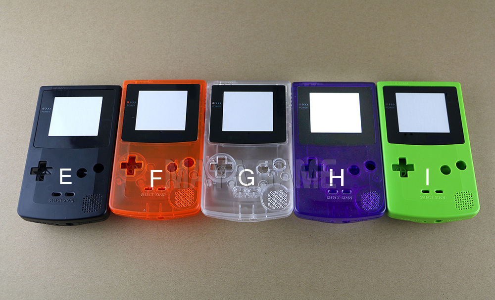 

High quality full Housing Shell For GameBoy Color For GBC Housing Case Pack