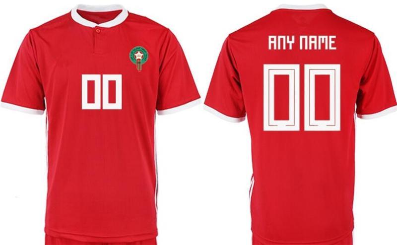 Men Morocco Soccer Jersey 2018 World Cup