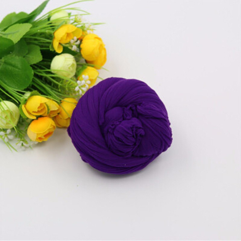 2021 Artificial Flower Materials Monochrome Screen Nylon Fake Flower Material Stocking Making