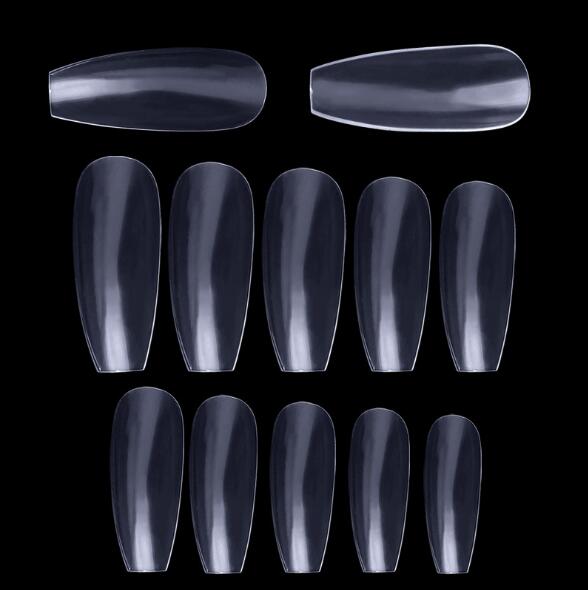 

600 pieces Full paste fake nails Ballet Nail piece Finger nails transparent sharp paste all nail tablets Nail Art & Salon