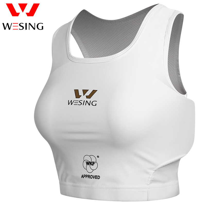 

female karate chest protector boxing women chest guard approved by WKF