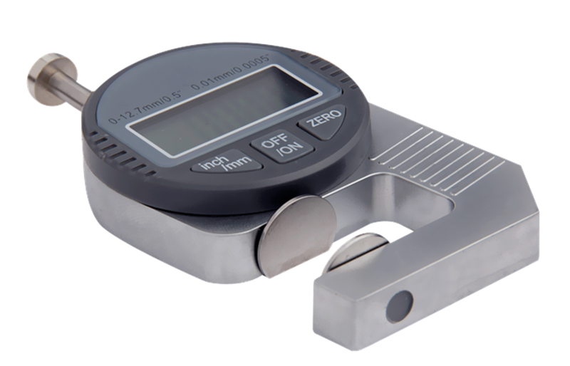 

Freeshipping Digital Thickness Gauge 0-12.7mm/ 0.01 Electronic Thickness Gauge For Paper Leather Cloth Measuring Tool