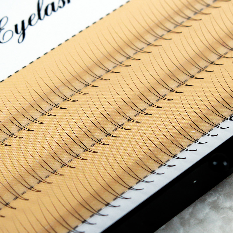 

2 Roots Makeup Individual Cluster Eye Lashes Natural Long Soft Grafting Fake False Eyelashes