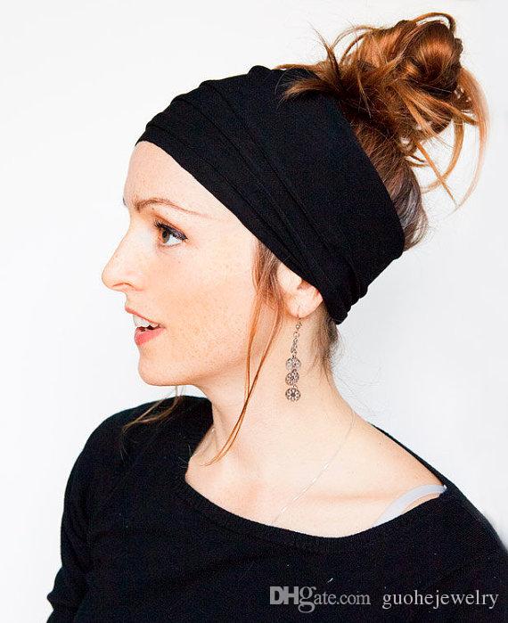 

2017 Newest hair accessories for women fashion mama cloth headbands lady fold hair band free shipping
