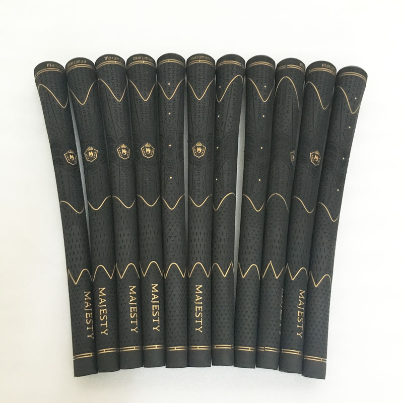 

New maruman majesty Golf grips High quality carbon yarn Golf irons grips black colors in choice 9pcs/lot Golf clubs grips Free shipping