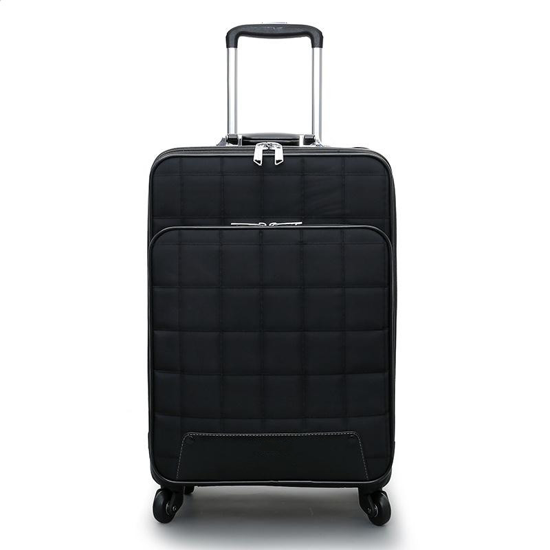 

16/20/24 inch Travel Suitcase Bag,Women Trolley Case ,Fashion Rolling Luggage Bags,Men Square grid Commercial Box with 4 wheels