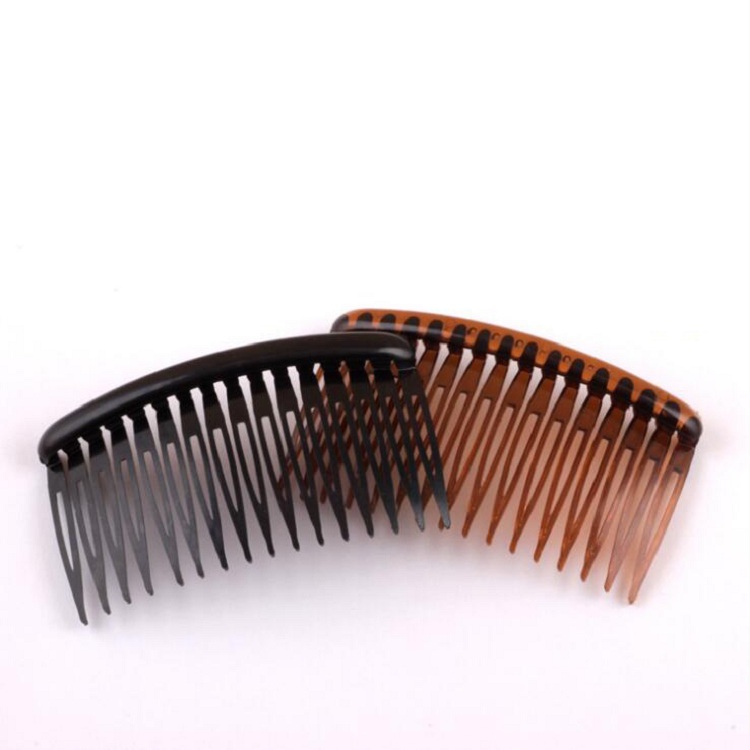 

hair clip barrettes hairpins hairgrips for Women girl Hair Accessories headwear holder bun bang comb 16 teeth, Golden;silver