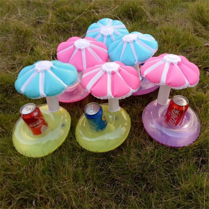 

Mini Inflatable Mushroom Drink Holder Outdoor Swimming Bath Kids Toys Umbrella Tree Water Pool Floating Party Decorations Hot Sale 3 9lx Z