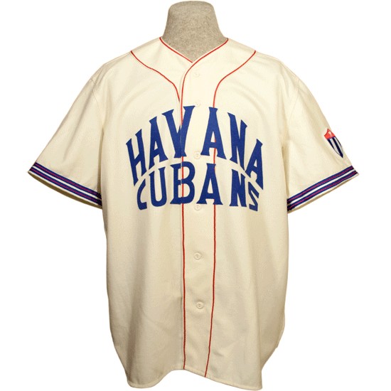 

Havana Cubans 1947 Home Jersey 100% Stitched Embroidery Vintage Baseball Jerseys Custom Any Name Any Number Free Shipping, 1 white