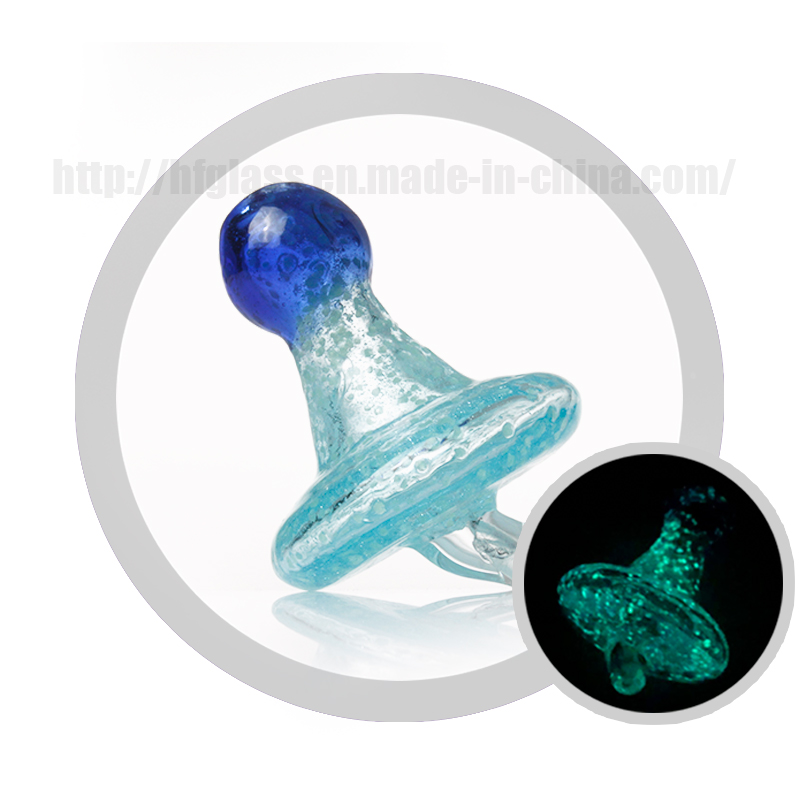 

Night Luminous Carb Cap Colored Quartz Banger Bubble Carb Cap Dome for Quartz Thermal Banger Nails Dabber Glass Bong Dab Oil Rigs In Stock