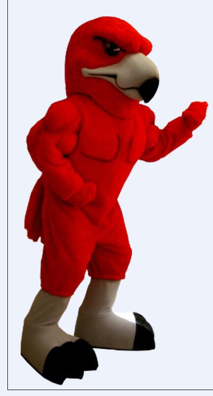

Custom Red flamingo mascot costume Adult Size free shipping