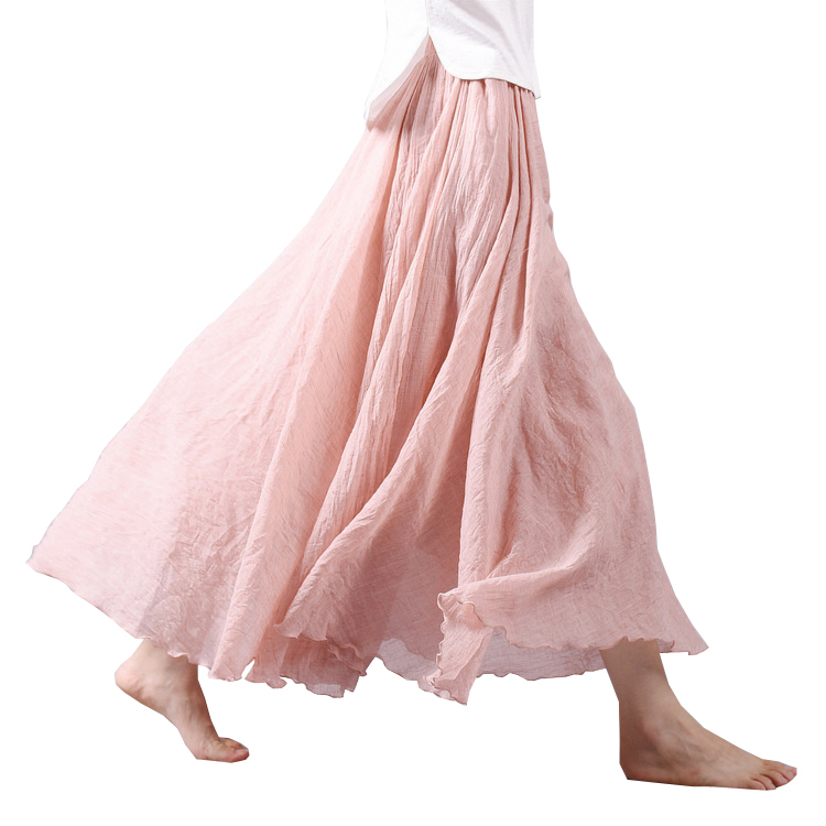 cotton long skirts online