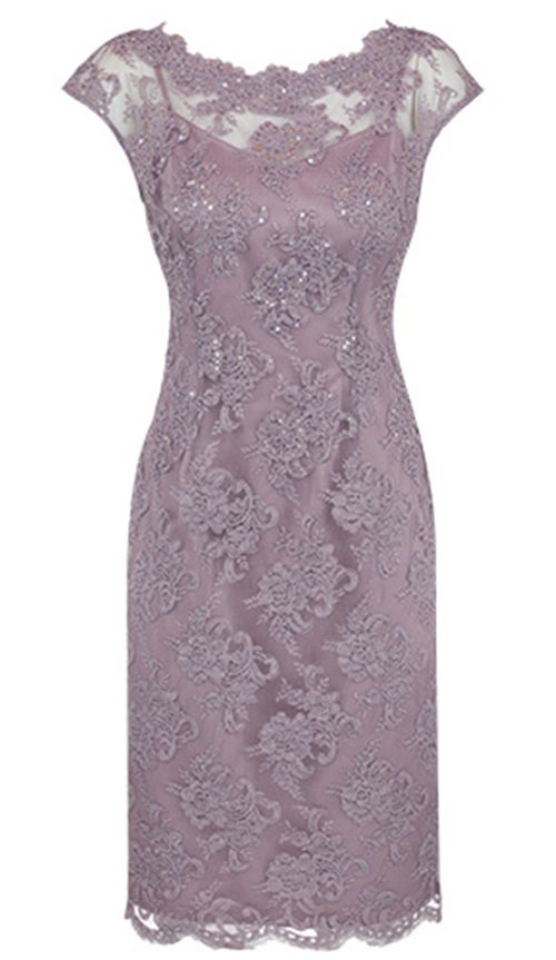 

2022 Knee length Cheap Mother of the Bride Dresses Plus size Real Photo lace Applique Sequin Jewel Sleeves Evening Formal Dress Gowns